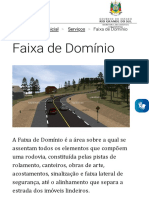 Faixa de Domínio - DAER-RS