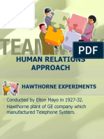 Human Relations Approach