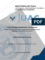 Universidad Andina Del Cusco: Facultad de Ciencias Económicas, Administrativas y Contables