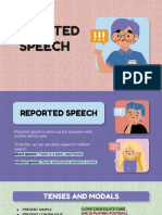 Reported Speech - Statements and Questions