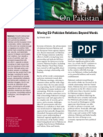 Moving EU-Pakistan Relations Beyond Words