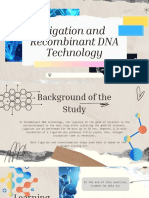 Recombinant DNA Ligation and Transformation