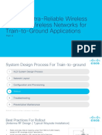 Creating Ultra-Reliable Wireless Backhaul Wireless Networks For Train-to-Ground Applications