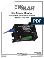 Site Power Monitor: Installation/Operation Manual Model: SPM-200