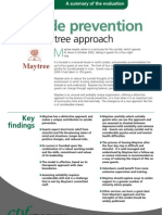 The Maytree Appro A C H: Suicideprevention