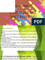 Q2-Lesson 2: East Asian Art Face Painting