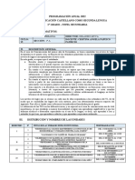 1°A PROGRAMACIÓN ANUAL L2 2022