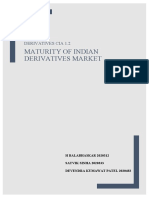 Maturity of Indian Derivatives Market