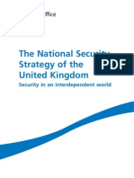 UK National Security Strategy