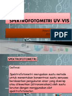 UV-VIS Spektrofotometri