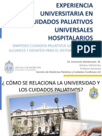 Simposio Cuidados Paliativos Universales: Alcances Y Desafíos para El Sistema de Salud Chileno
