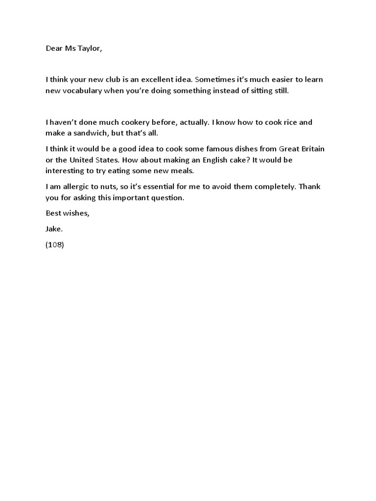 Pet Test 6 Writing 1 And 2 Pdf