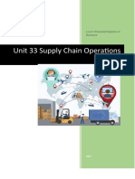 Unit 33 Supply Chain Operations Part A: Level 3 Extended Diploma in Business