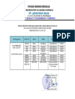 Jadwal Pre-Test Reguler A, D 2022-2023 - UPT Lab Bahasa