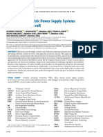 Discussion On Electric Power Supply Systems For All Electric Aircraft