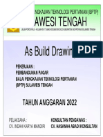 As Build Drawing Pagar BPTP