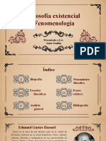 Fenomenología de Edmund Husserl