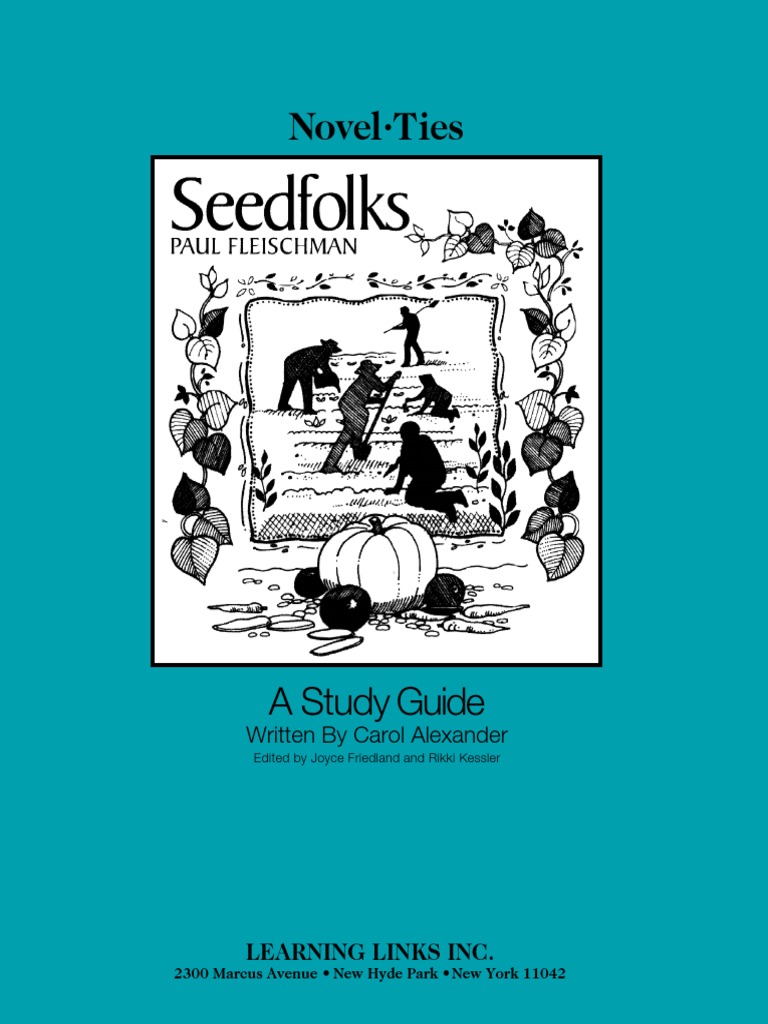 Seedfolks Study Guide PDF Narration Reading Comprehension