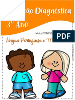 AVALIAÇÃO DIAGNÓSTICA 3º ANO - MATERIAISPDG.COM.BR