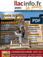 Gaillacinfo Le Mag N°4 - Septembre 2011