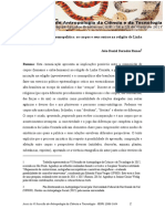 Os Corpos e Seus Outros Na Religião de Linha Cruzada