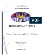 Trabajo Practico N°2 - Programacion y Robotica - Si - 2023