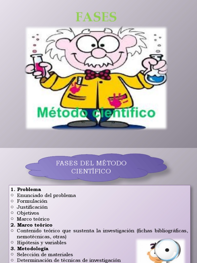 Fases Del Método Científico | PDF | Metodología | Science