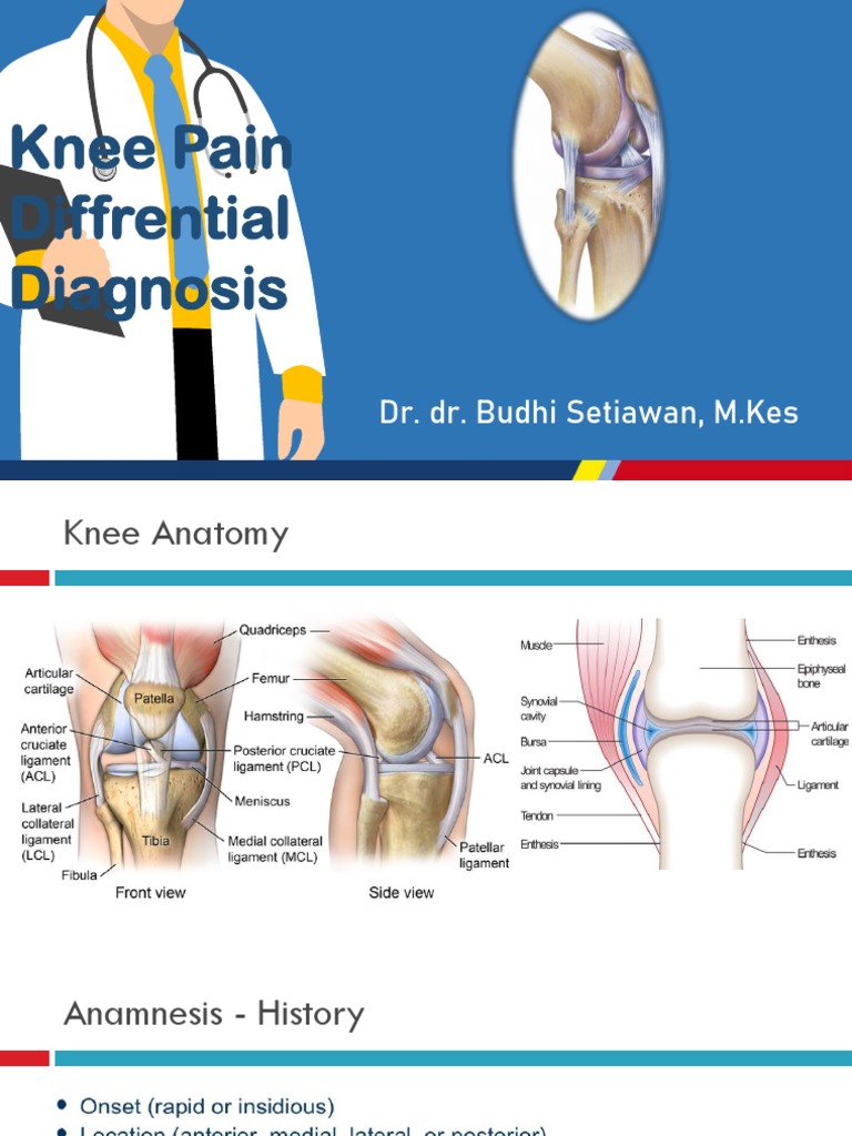 Knee Pain Differential Diagnosis Lecture | PDF