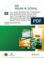 Panduan Keamanan, Kesehatan Dan Keselamatan Kerja (K4) Dan Pencegahan Kekerasan Berbasis Gender/Terhadap Anak Serta Kode Etik