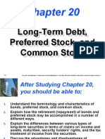 Long-Term Debt, Preferred Stock, and Common Stock