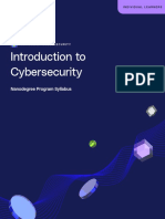 Intro To Cybersecurity Nanodegree Program Syllabus