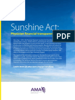 Sunshine Act Brochure