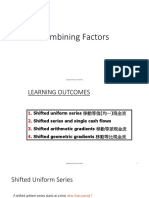 Combining Factors into an Equivalent Annual Worth