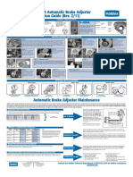 Automatic Brake Adjuster Installation Chart