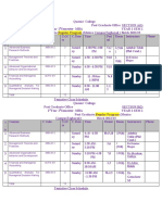 Final Schedule 1ST Year 2015 Entry Final