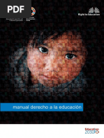 Manual Derecho A La Educación