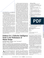 Collective Intelligence Science