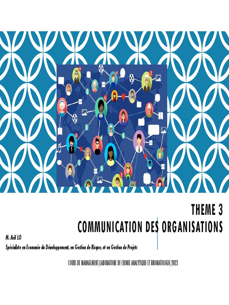 Communication des Organisations: Enjeux et Domaines | PDF | la ...