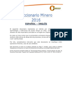 Diccionario Minero 2016 EI-IE Compressed
