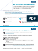Health and Safety Risk and Incidents Severity Assessment
