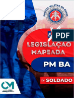 Legislação Mapeada para Soldado da PMBA