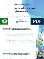 Diapositiva de Recursos Humanos 1: Maestría en Administración y Salud Pública 2022-2