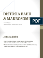 Distosia Bahu & MAKROSMIA