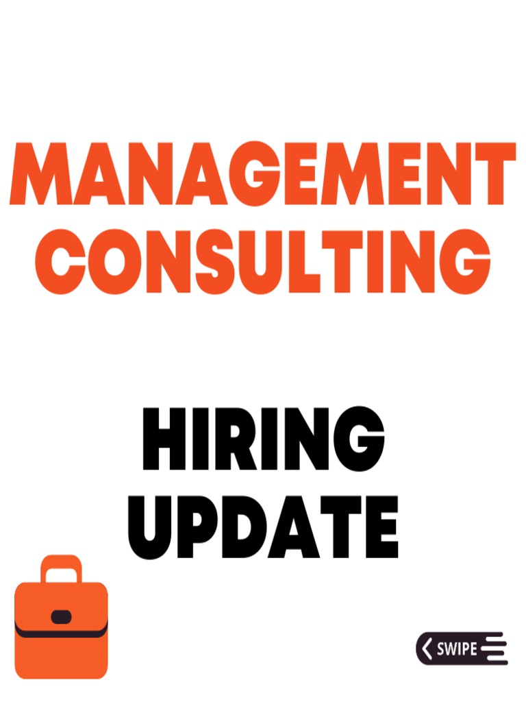 Consulting Hiring Update McKinsey & Company PDF