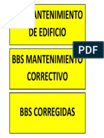 Bbs Mantenimiento de Edificio Bbs Mantenimiento Correctivo Bbs Corregidas