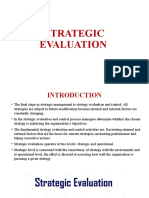 Strategic Evaluation Process