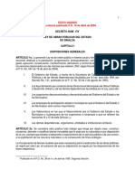 Texto Vigente Última Reforma Publicado P.O. 19 de Abril de 2004