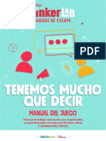 Juego de Escape - Uso Responsable de Las Tics-Niños y Adolescentes