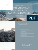 1A1 - PPT Keadilan Sosial Bagi Seluruh Rakyat Indoensia - Kelompok 9