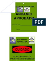 Andamio Aprobado: Andamios Nova Ltda